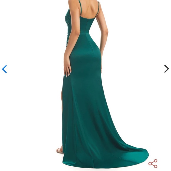 ChicSew 🔥NWT Elegant Yellow Evening Dress - Picture 8 of 9